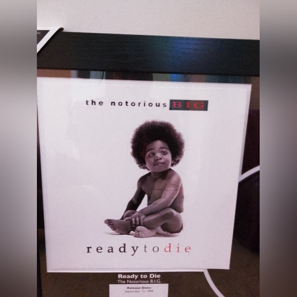 Notorious big vinyl records frames